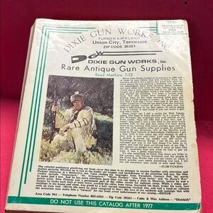 Rare Antique Gun Supplies Catalog